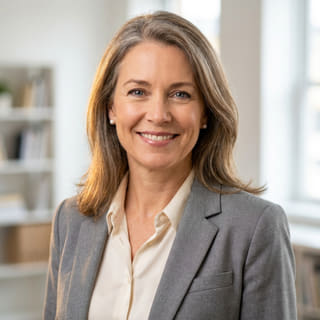 Photo de profil de Sarah Coleman, présentée comme Directrice Financière au sein de Digne Comptélure